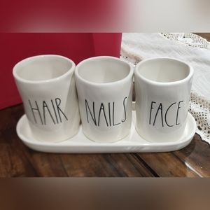 Rae dunn ser hair nails face